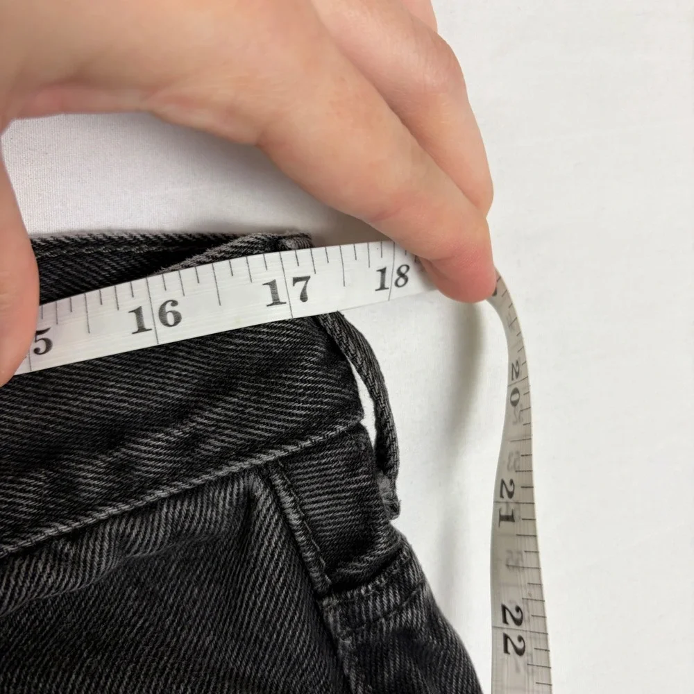 Levis 550 Relaxed Fit‎ Jeans Mens 36x36 Faded Black Denim 100% Cotton Grunge Y2K